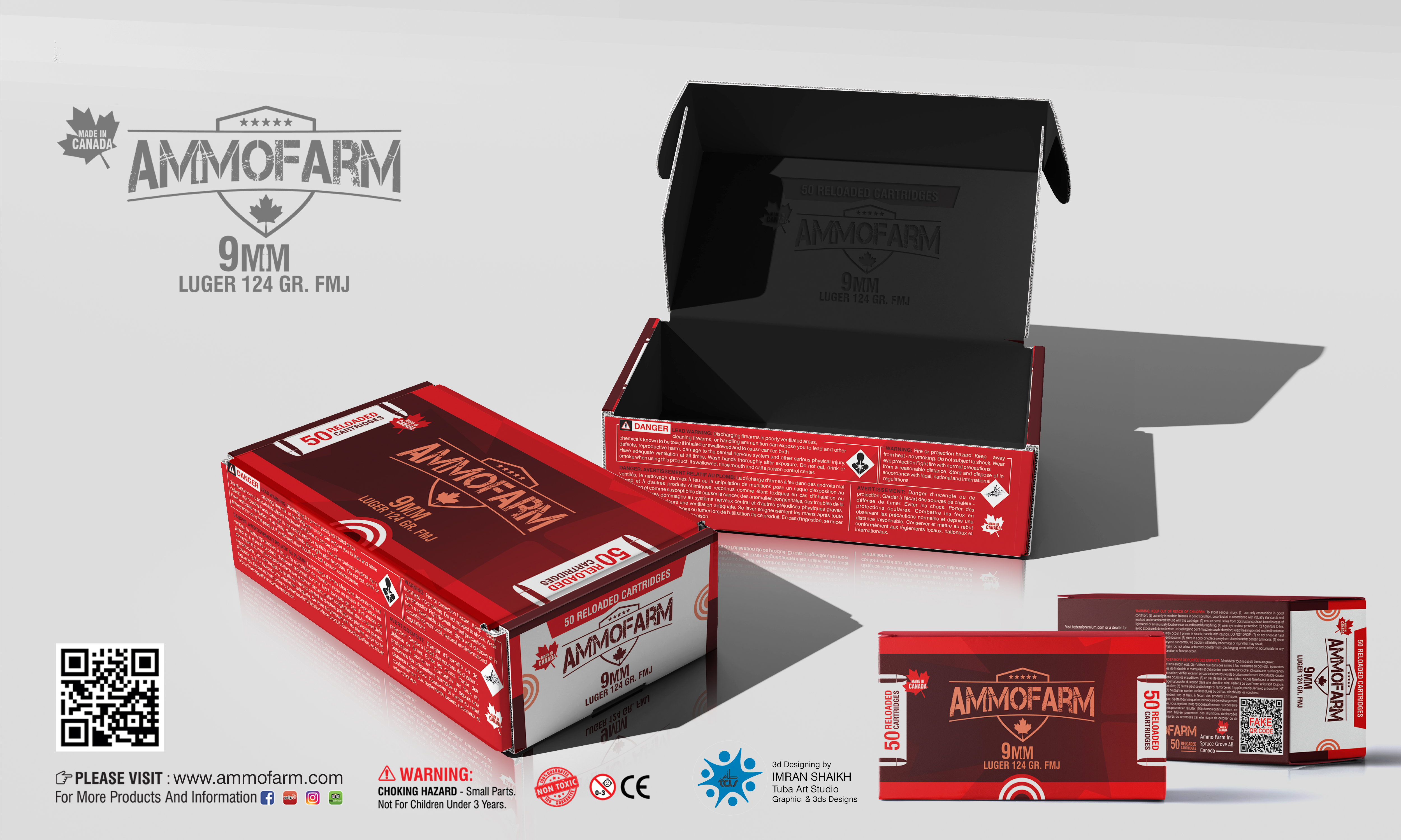 Packaging Design by Tuba Art Studio. IZ (IMRAN ZW) for this project | Design #26090698