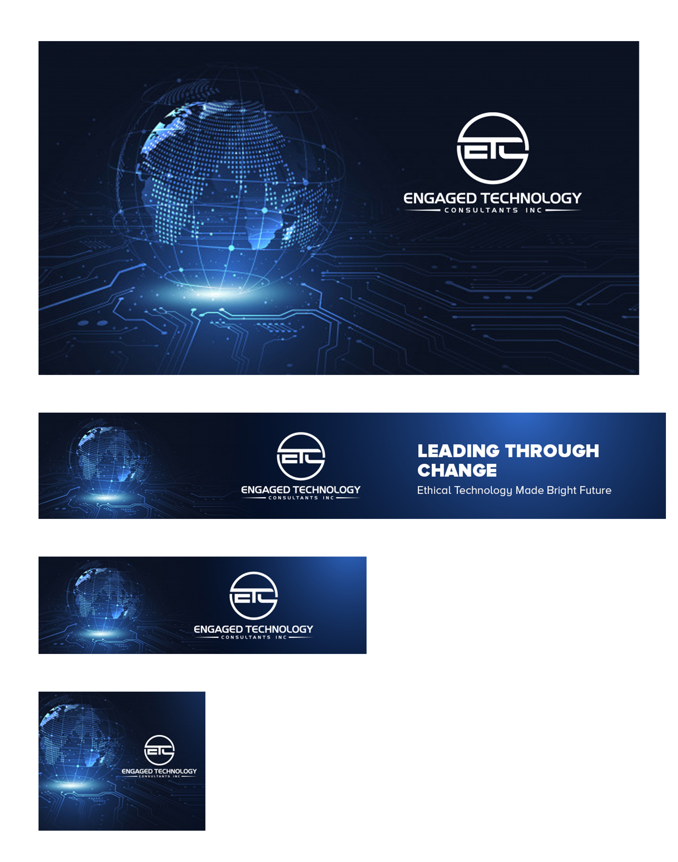 Banner Ad Design by Asela Saranga for Engaged Technology Consultants Inc. | Design: #26068020
