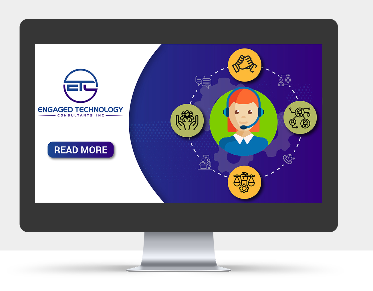 Banner Ad Design by SAI DESIGNS for Engaged Technology Consultants Inc. | Design #26094677