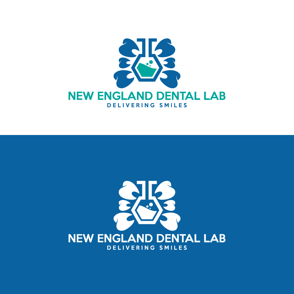 Logo Design by Graphic Bricks for New England Dental Lab | Design #26067145