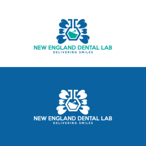 New England Dental Lab - Delivering Smiles | Logo Design by Graphic Bricks