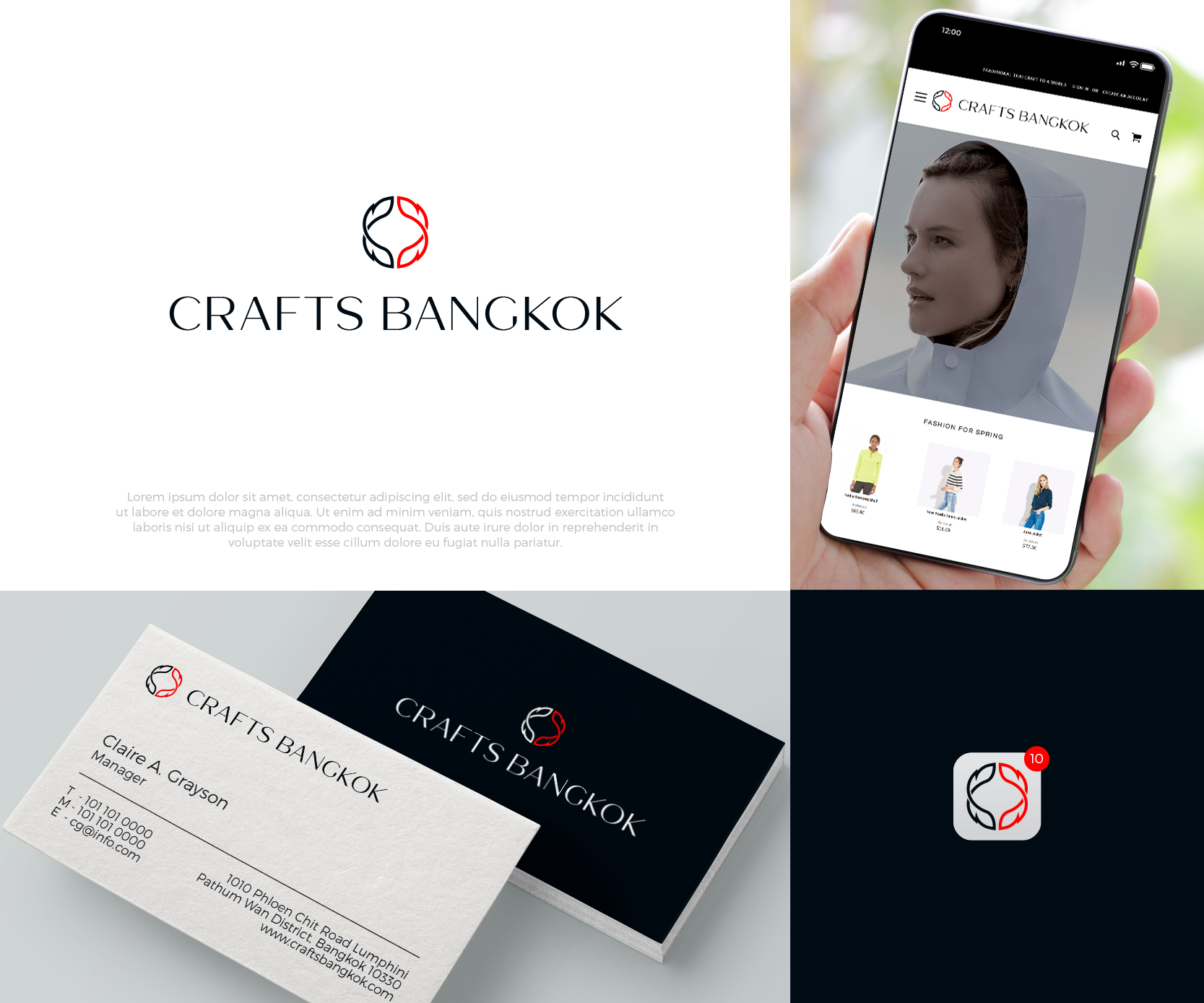 Diseño de Logo por airborne para eThaiCraft | Diseño #26063496