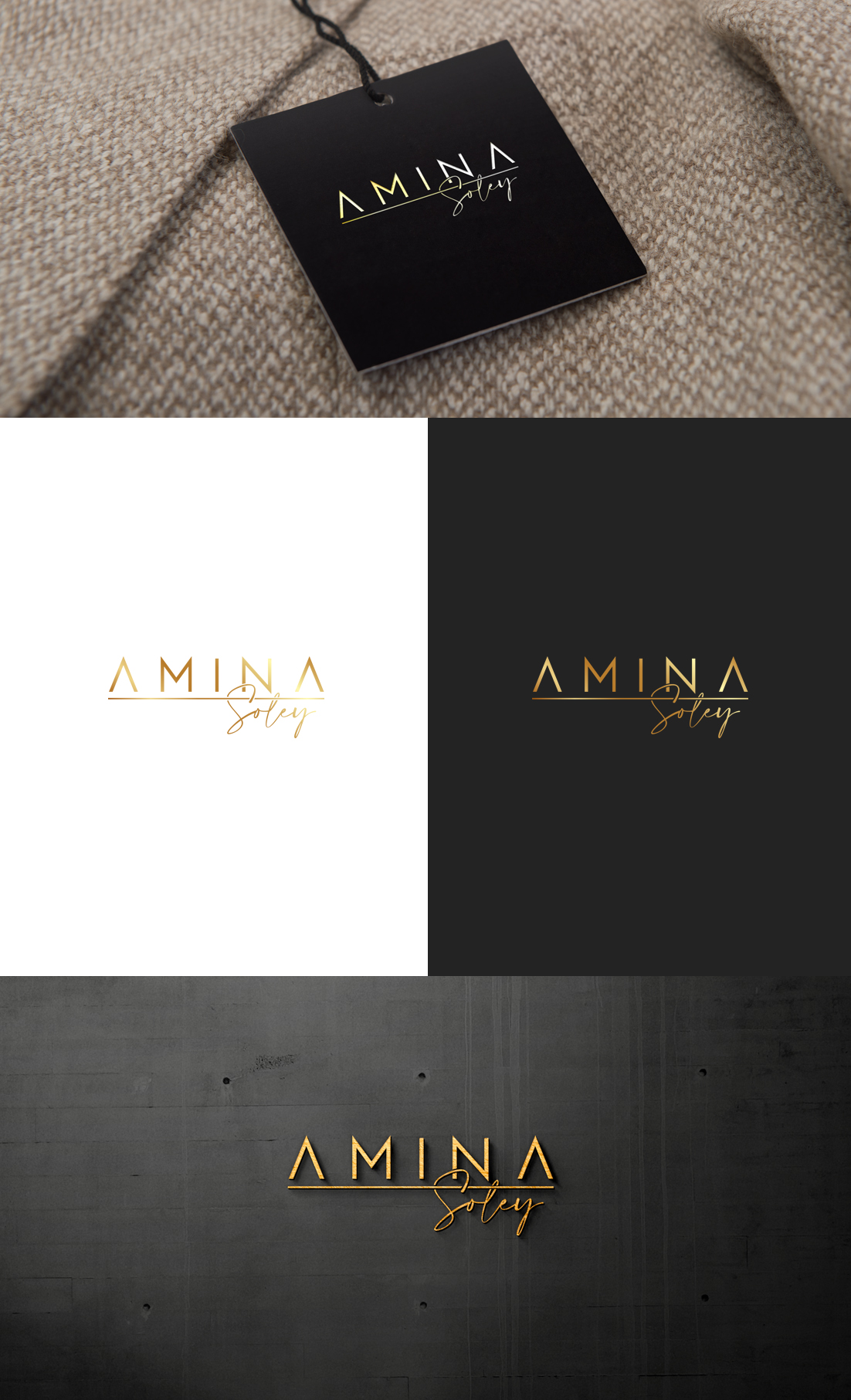 Logo Design by GLDesigns for Amina Sóley | Design #26062858