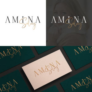 Amina Sóley | Logo Design by DesignNXT