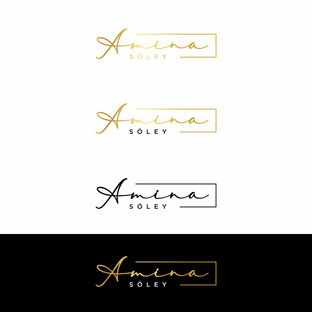 Logo Design by zeze89 for Amina Sóley | Design #26131865