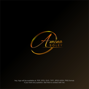 Logo Design by Kreative Soul for Amina Sóley | Design: #26067398