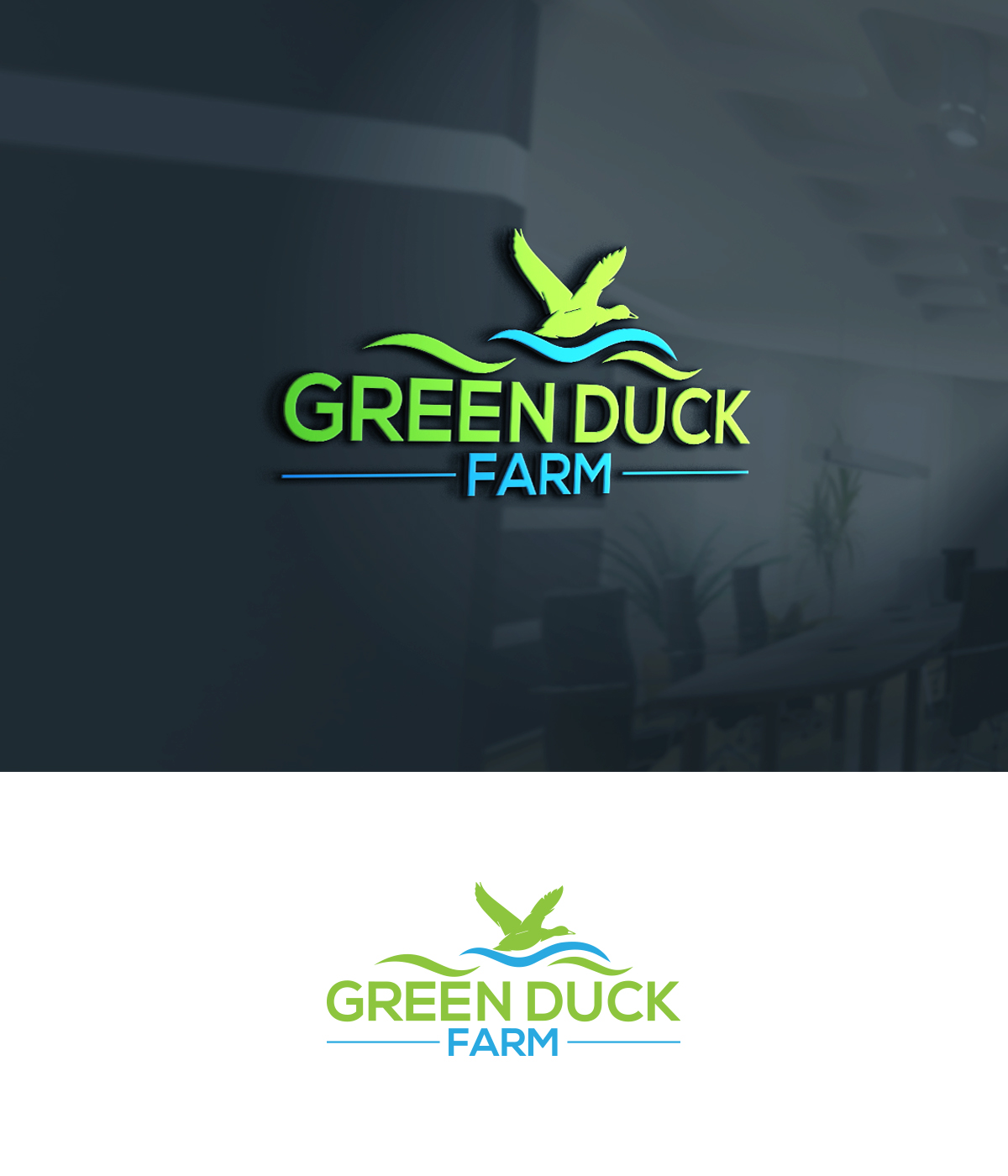 Design de Logo par romasa design555 pour Green Duck Farm | Design #26066370