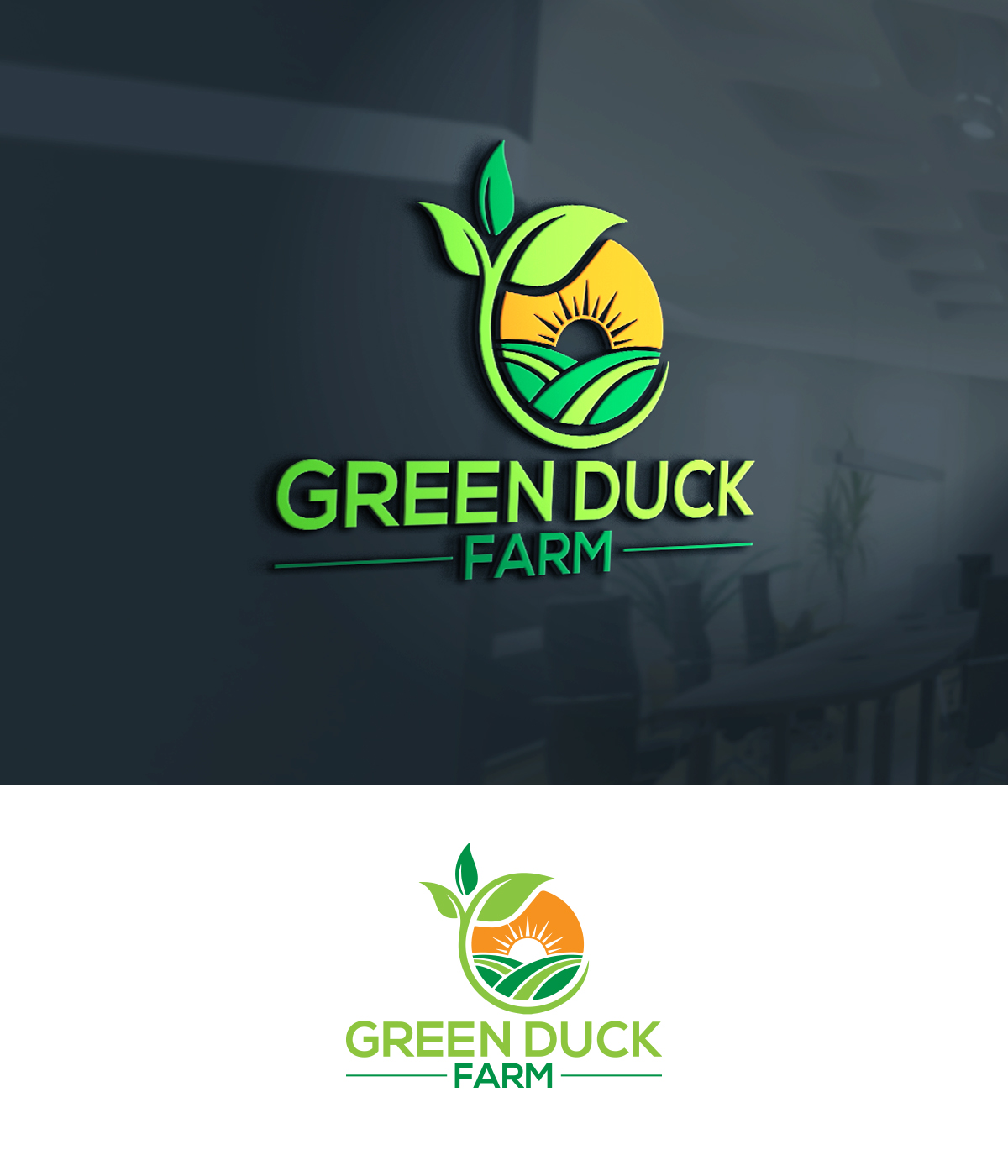 Design de Logo par romasa design555 pour Green Duck Farm | Design #26066372