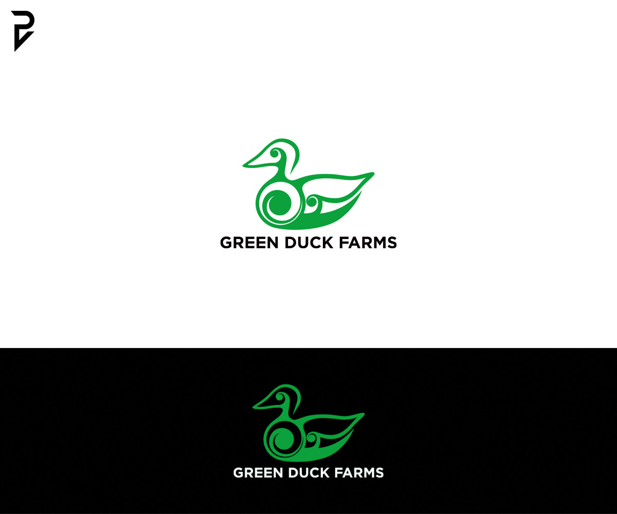 Logo Design by poisonvectors for Green Duck Farm | Design #26068859