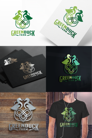 Design de Logo par kidnepp pour Green Duck Farm | Design #26094310