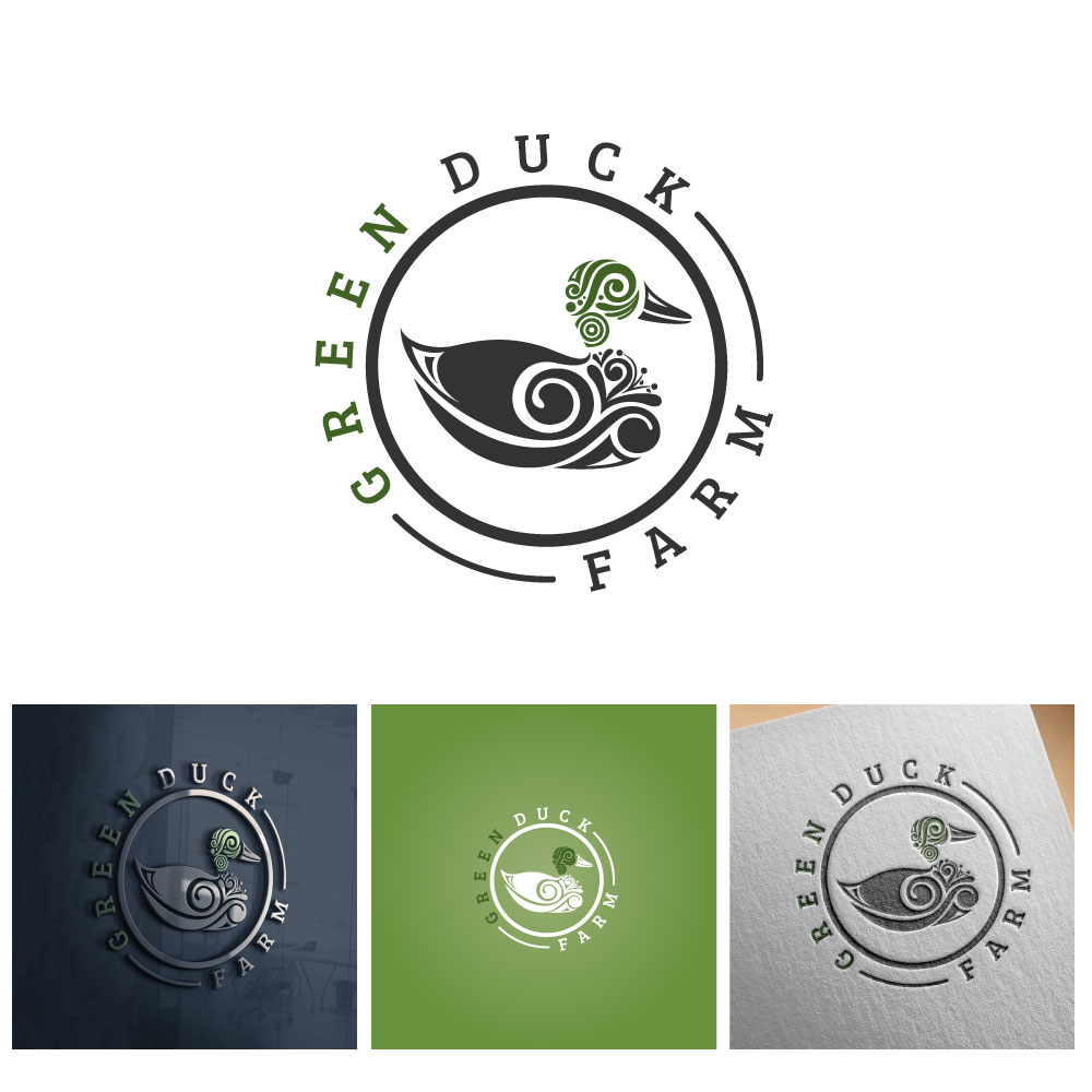 Logo-Design von michellefrances für Green Duck Farm | Design #26065845
