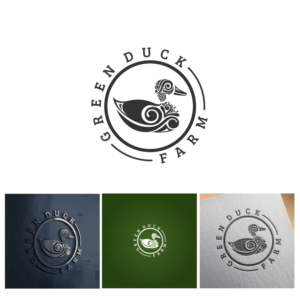Logo Design by michellefrances for Green Duck Farm | Design: #26065848