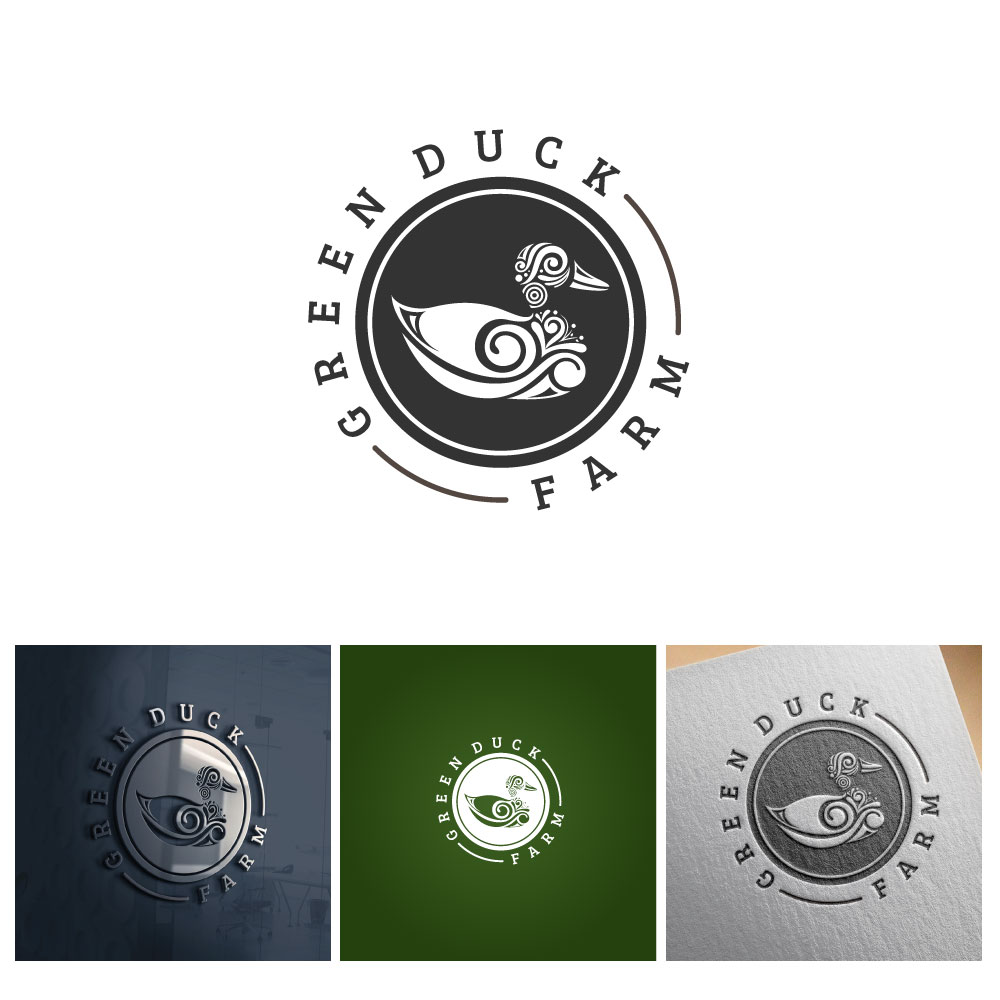 Logo-Design von michellefrances für Green Duck Farm | Design #26065851