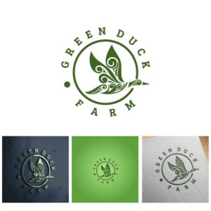 Design de Logo par michellefrances pour Green Duck Farm | Design #26083649