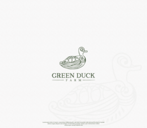 Logo Design by GBDESIGN for Green Duck Farm | Design: #26066187