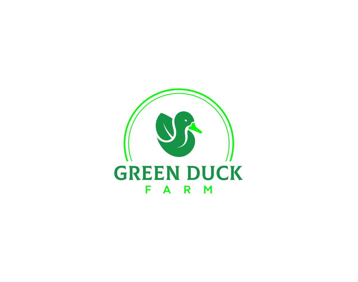 Logo Design by sangkaku for Green Duck Farm | Design #26097693