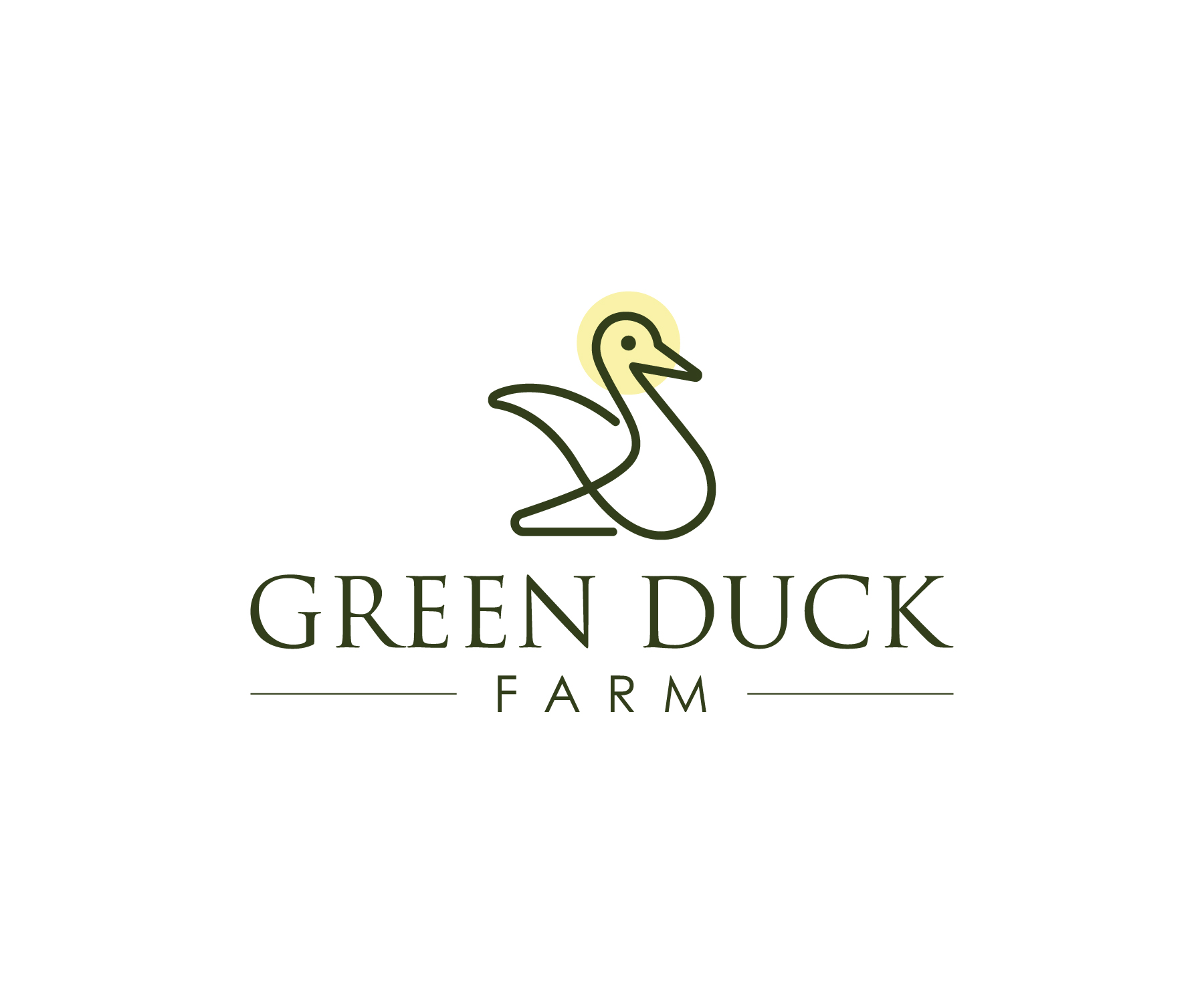 Logo Design by AnteMeridiem for Green Duck Farm | Design #26061168