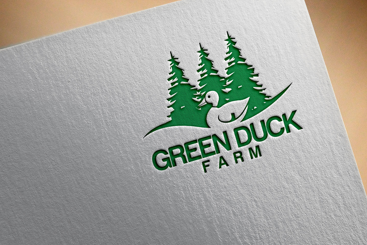 Logo Design by adnan001 2 for Green Duck Farm | Design #26061934