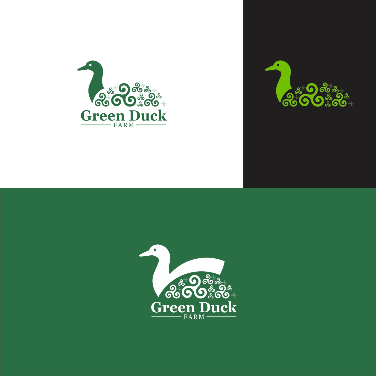 Logo Design by aidea19 for Green Duck Farm | Design #26081629
