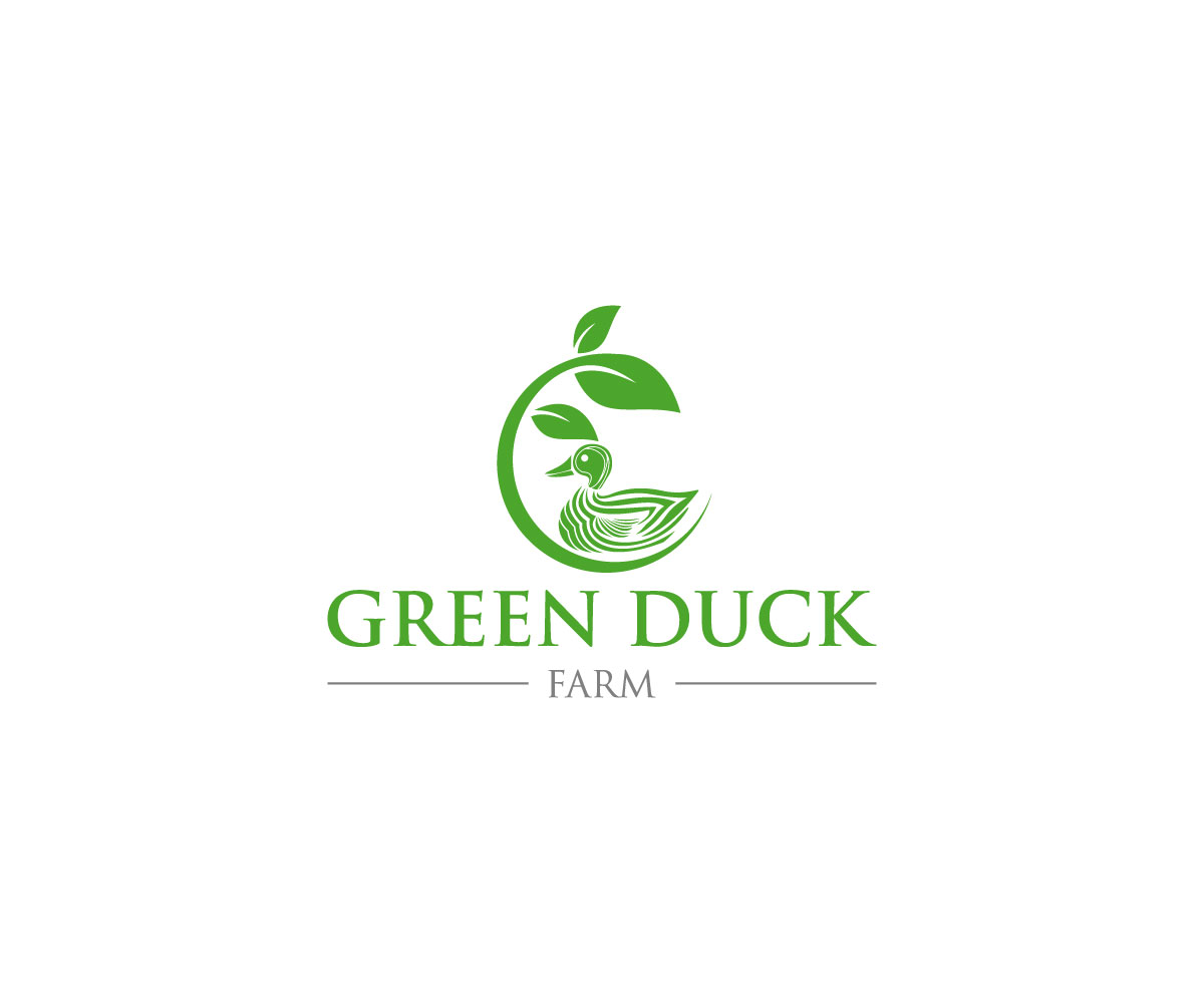 Logo Design by Hridoy Mizi 2 for Green Duck Farm | Design #26062188