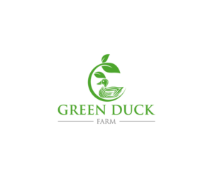 Logo Design by Hridoy Mizi 2 for Green Duck Farm | Design: #26062188