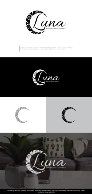 Luna | Logo Design by Kim Ji