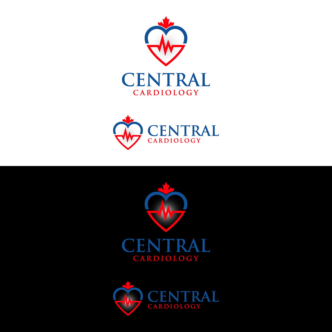 Logo Design by sangeloenriquez for Central Cardiology Clinic | Design #26083373