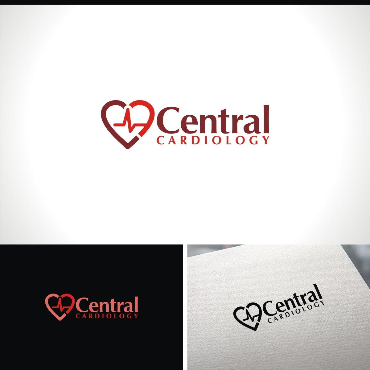Logo Design by e-graphics for Central Cardiology Clinic | Design #26068921