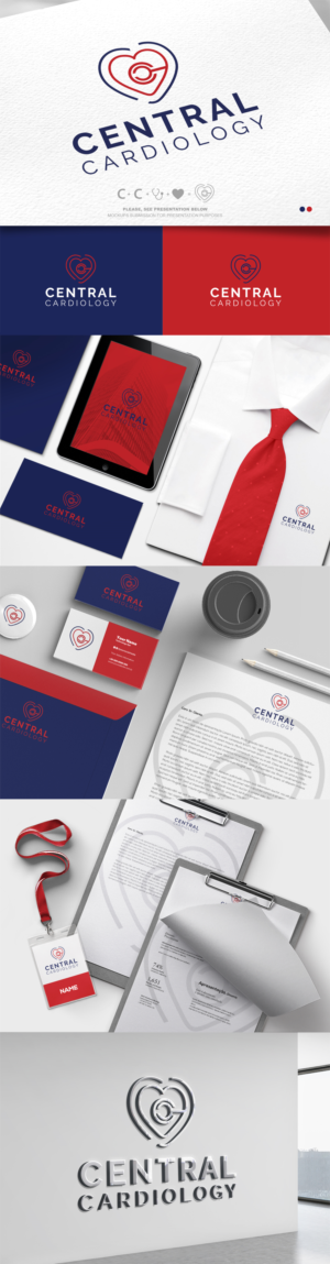 Logo Design by rafaeldsgn for Central Cardiology Clinic | Design: #26075861