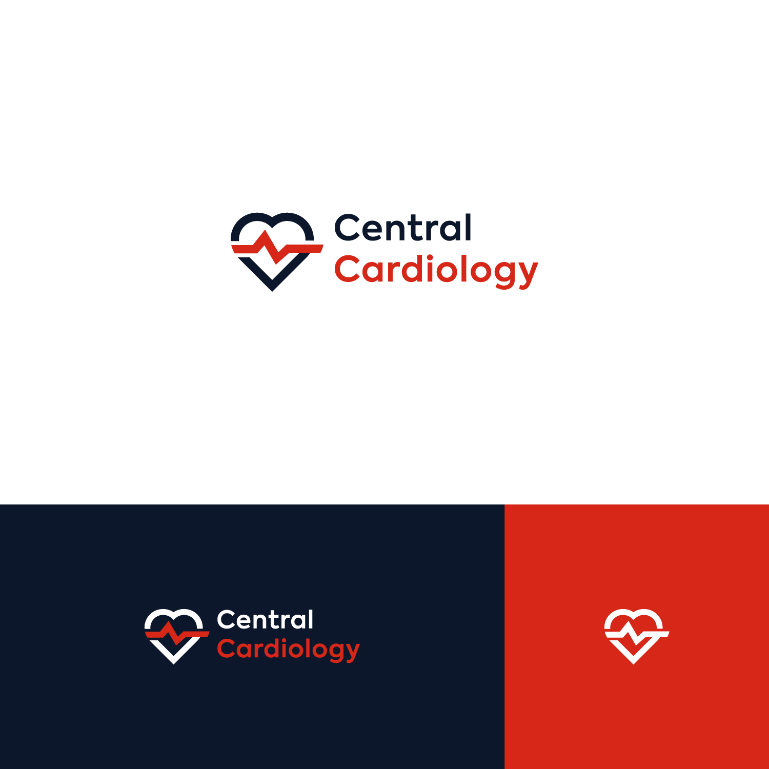 Logo Design by DsgnStory® for Central Cardiology Clinic | Design #26066247