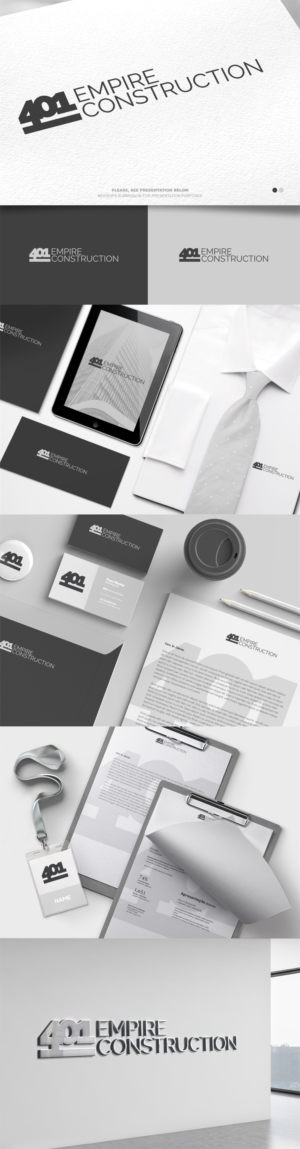 401 Empire Construction | Diseño de Logo por rafaeldsgn