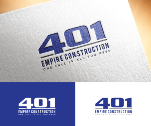 401 Empire Construction | Logo Design by step forward 2