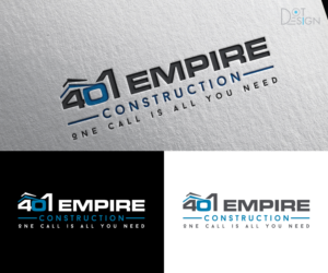 401 Empire Construction | Logo Design by Dot Design 3
