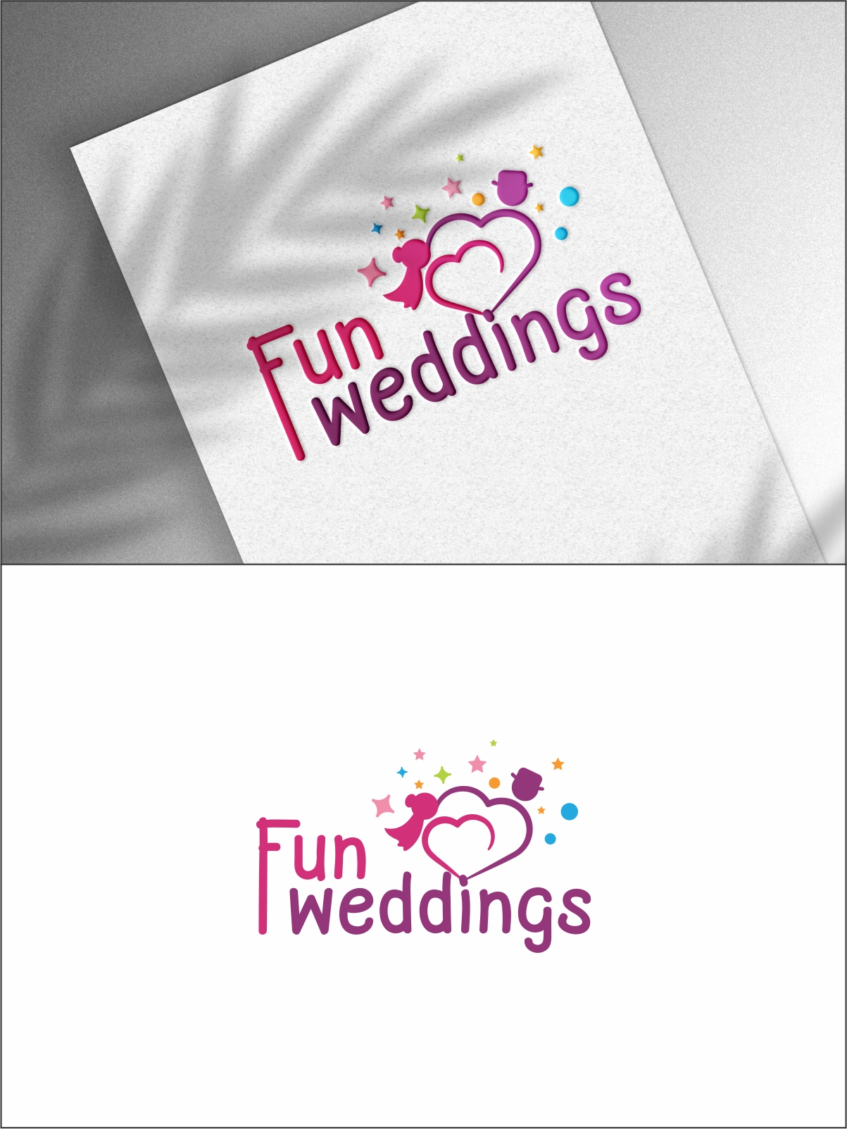 Logo Design by Robert Macwan for Weddings and Events LTD | Design #26452707