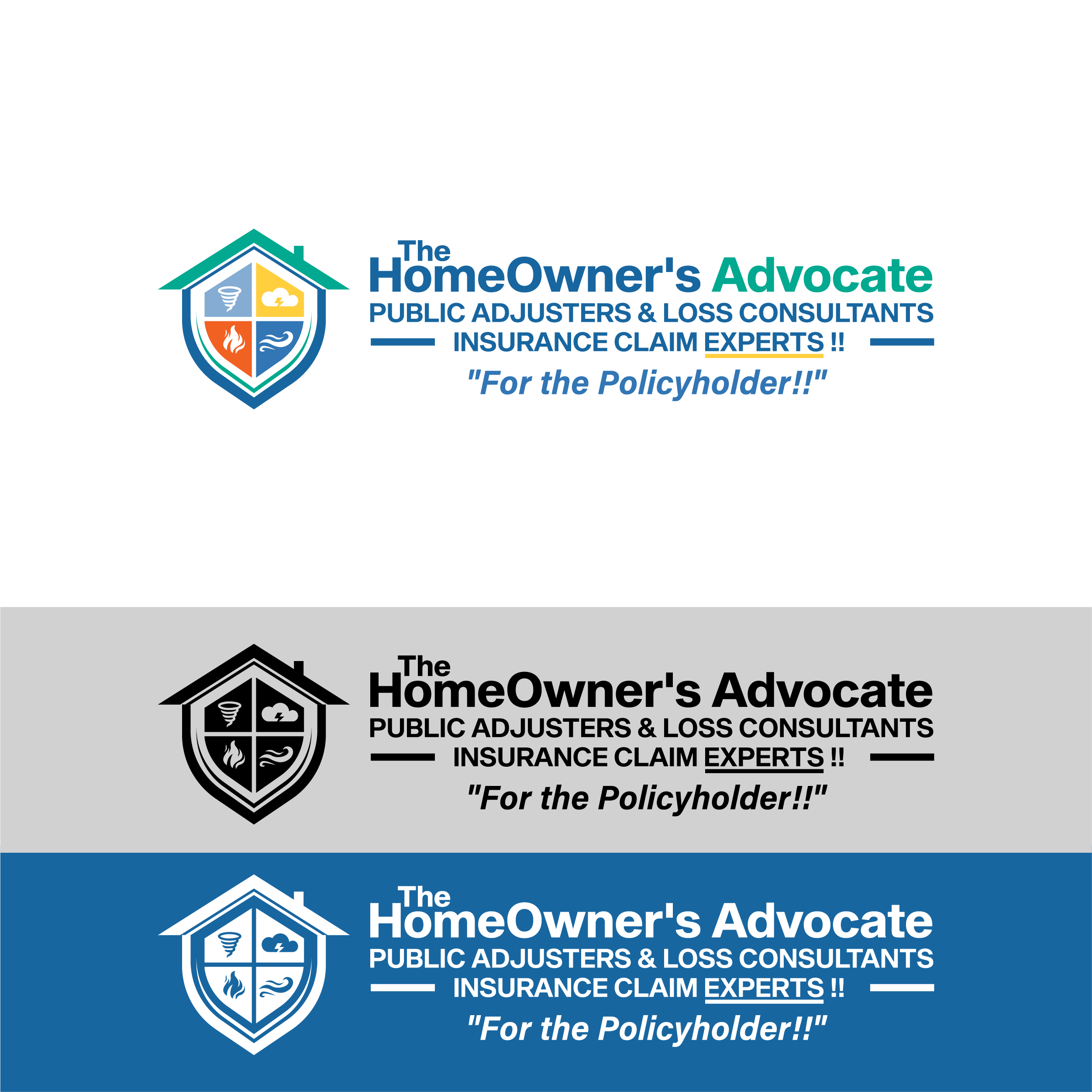Diseño de Logo por Rayf para The HomeOwner's Advocate | Diseño #26130174