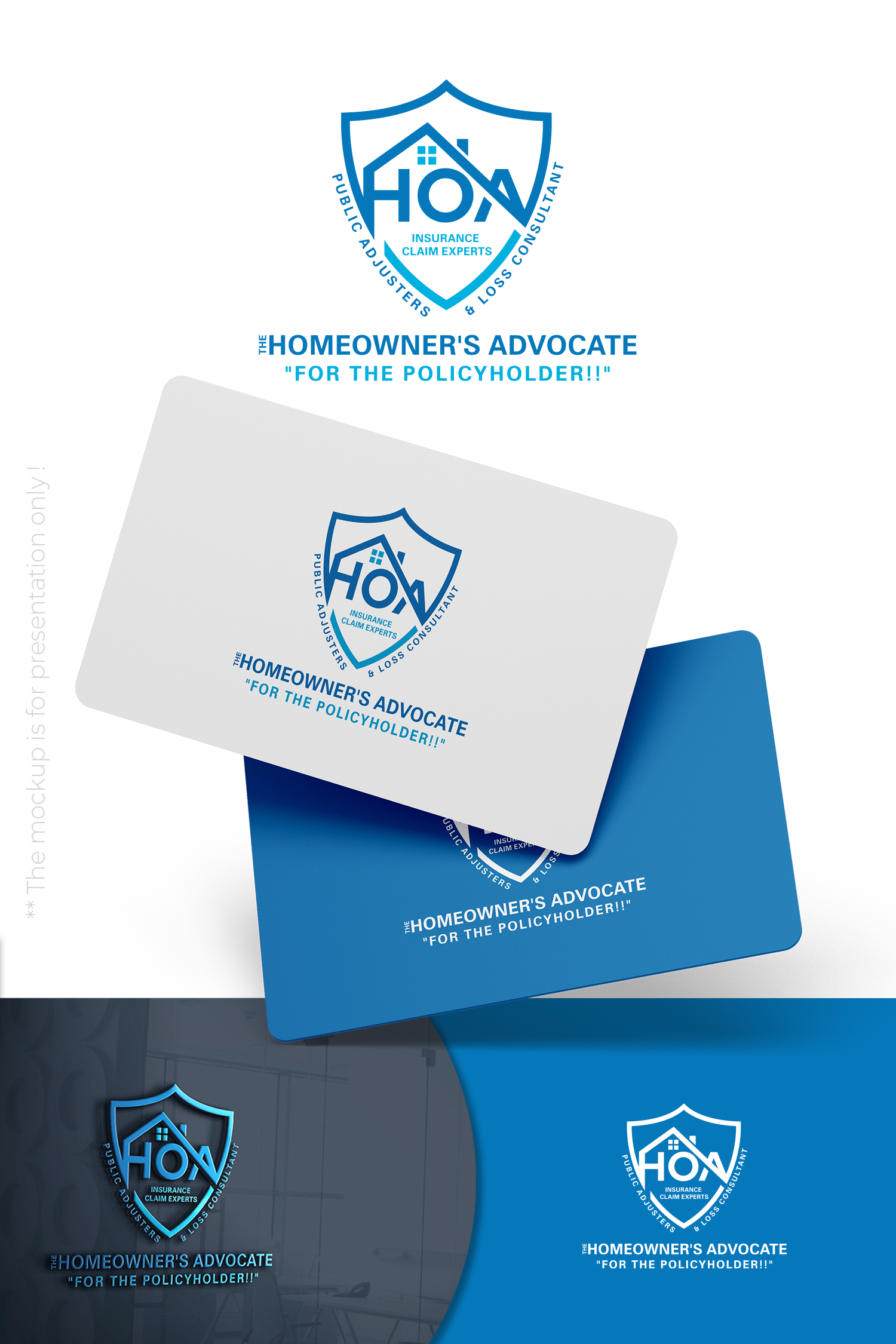 Logo Design by designbysy for The HomeOwner's Advocate | Design #26111896