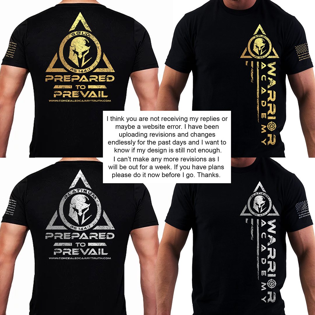 T-shirt Design by PR0Studio for Tactical Concealed Carry | Design #26151261
