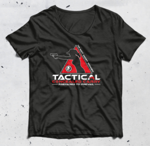 T-shirt Design by Alaya for Tactical Concealed Carry | Design: #26149248