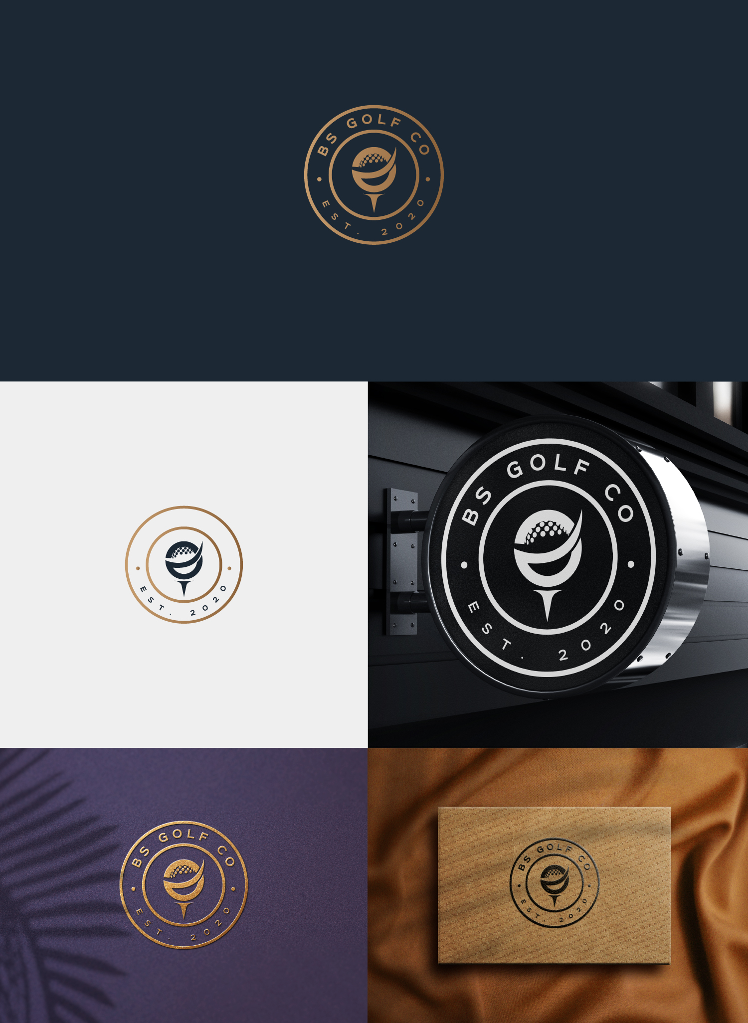Diseño de Logo por DsgnStory® para BS Golf Co | Diseño #26080973