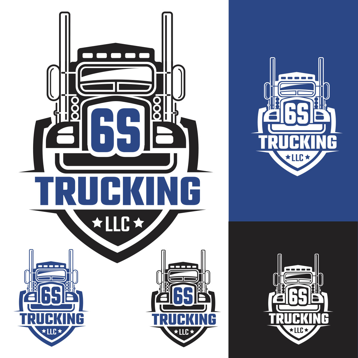 Diseño de Logo por Aaaron para 6S Trucking LLC | Diseño #26070732