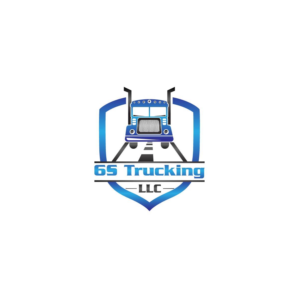Logo Design by Deziners Zone for 6S Trucking LLC | Design #26067937