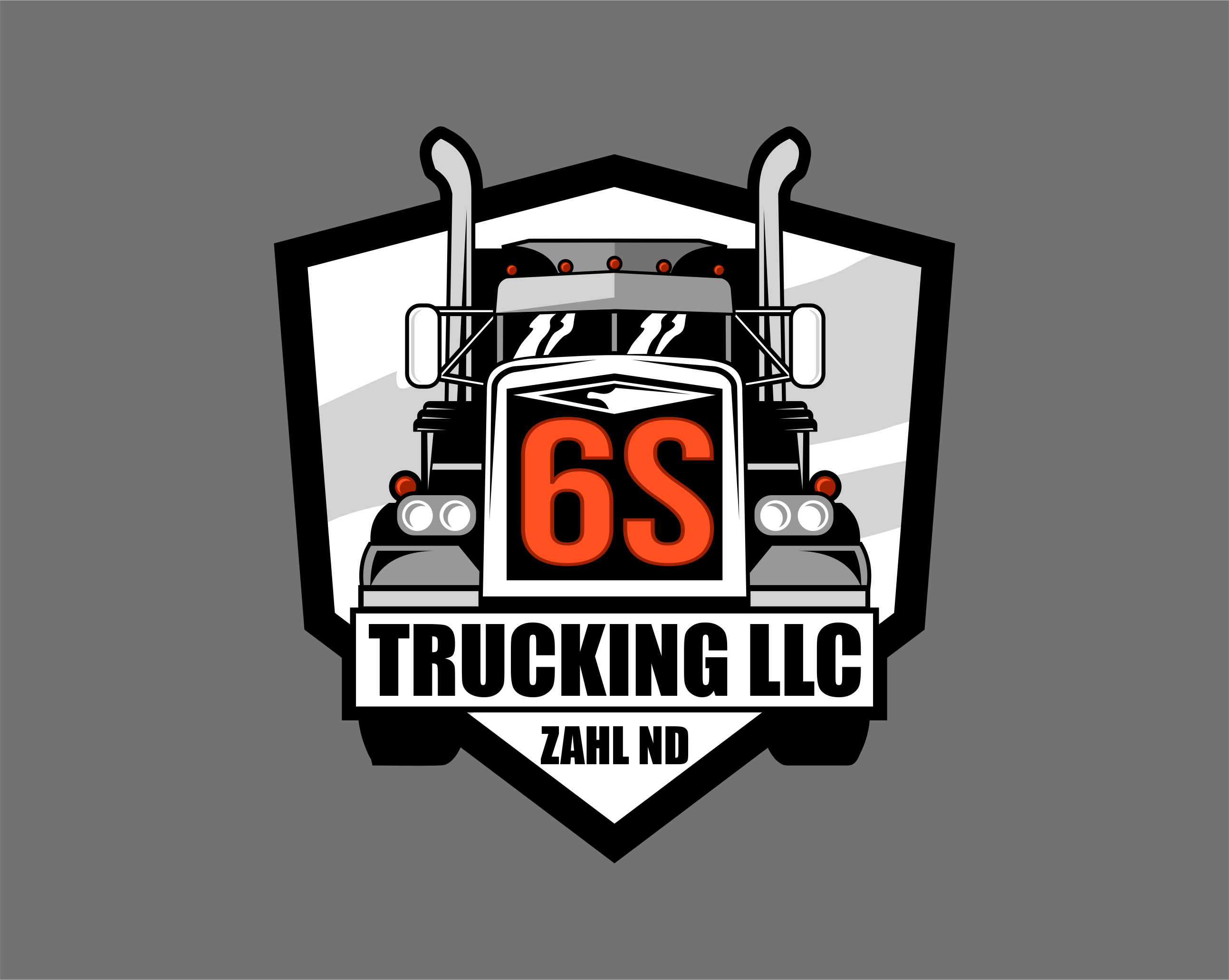 Logo-Design von pa2pat für 6S Trucking LLC | Design #26064590