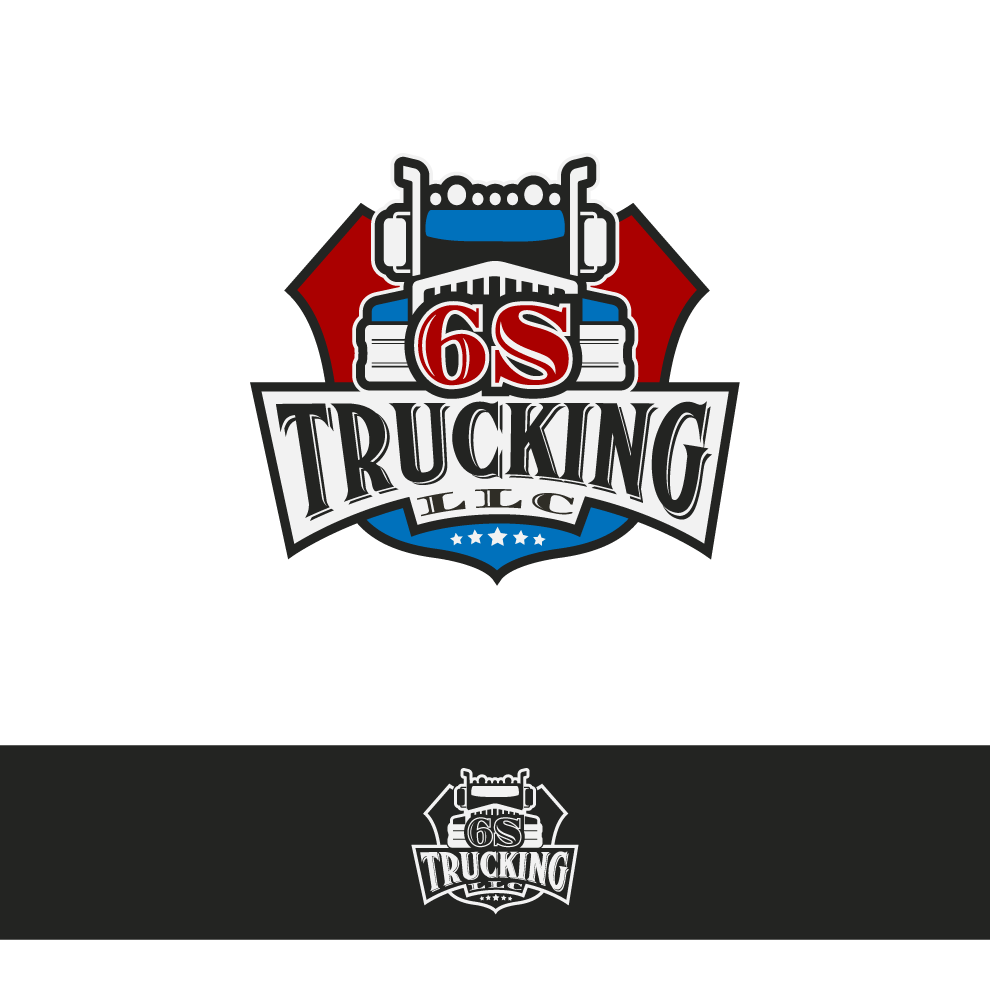 Logo Design by Maestral for 6S Trucking LLC | Design #26068092
