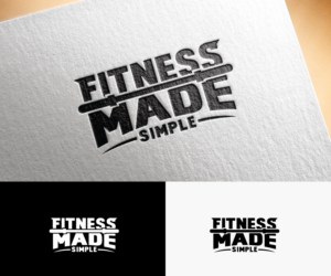 Fitness Made Simple | Logo Design by step forward 2