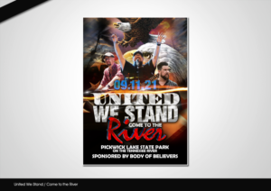 United We Stand / Come to the River  | Flyer-Design von disign
