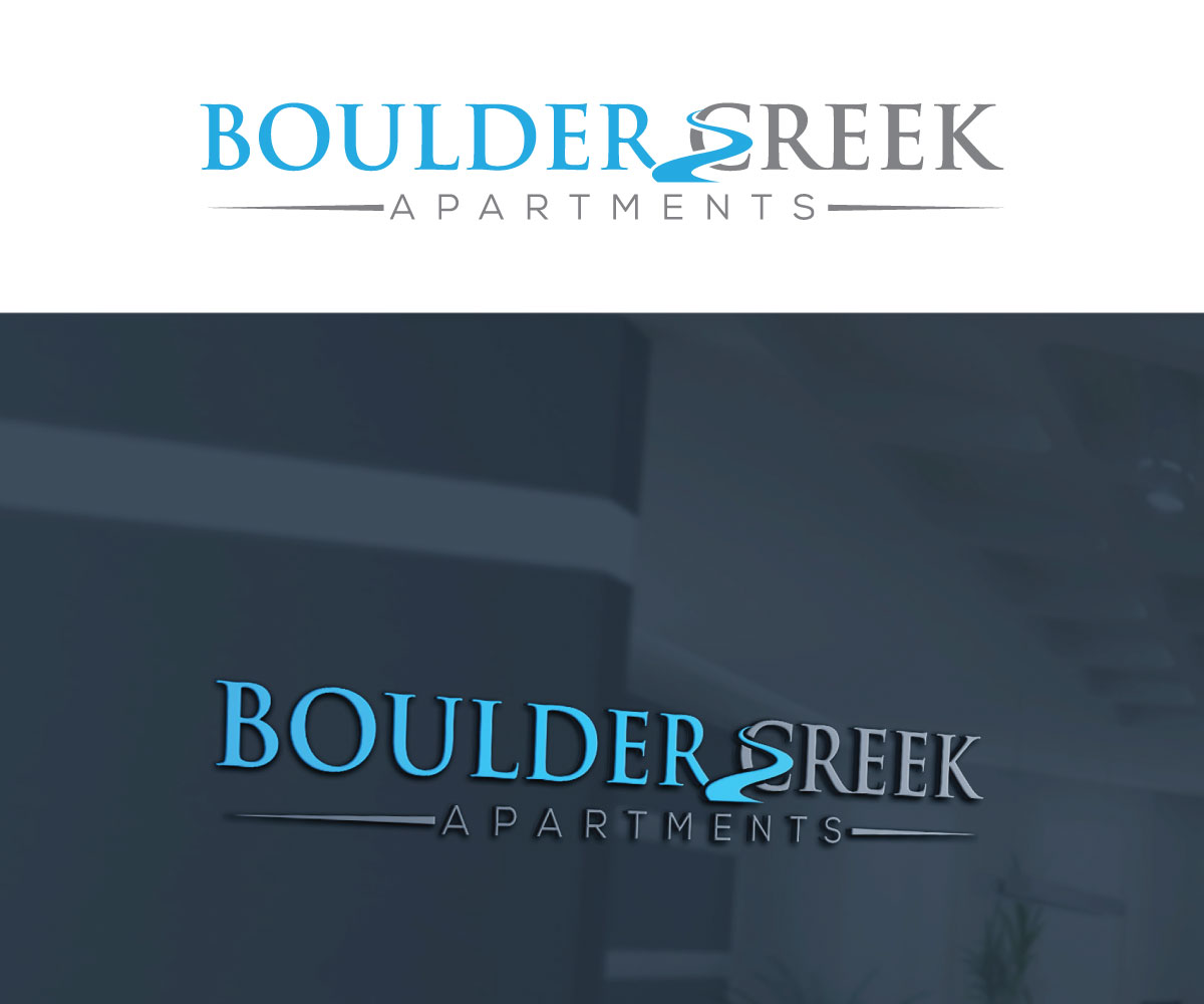 Logo Design by Nairox" for boulder creek apartments | Design: #26070075