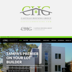 Logo Design by ThiagoB for Castillo Housing Group, LLC  | Design: #26069226