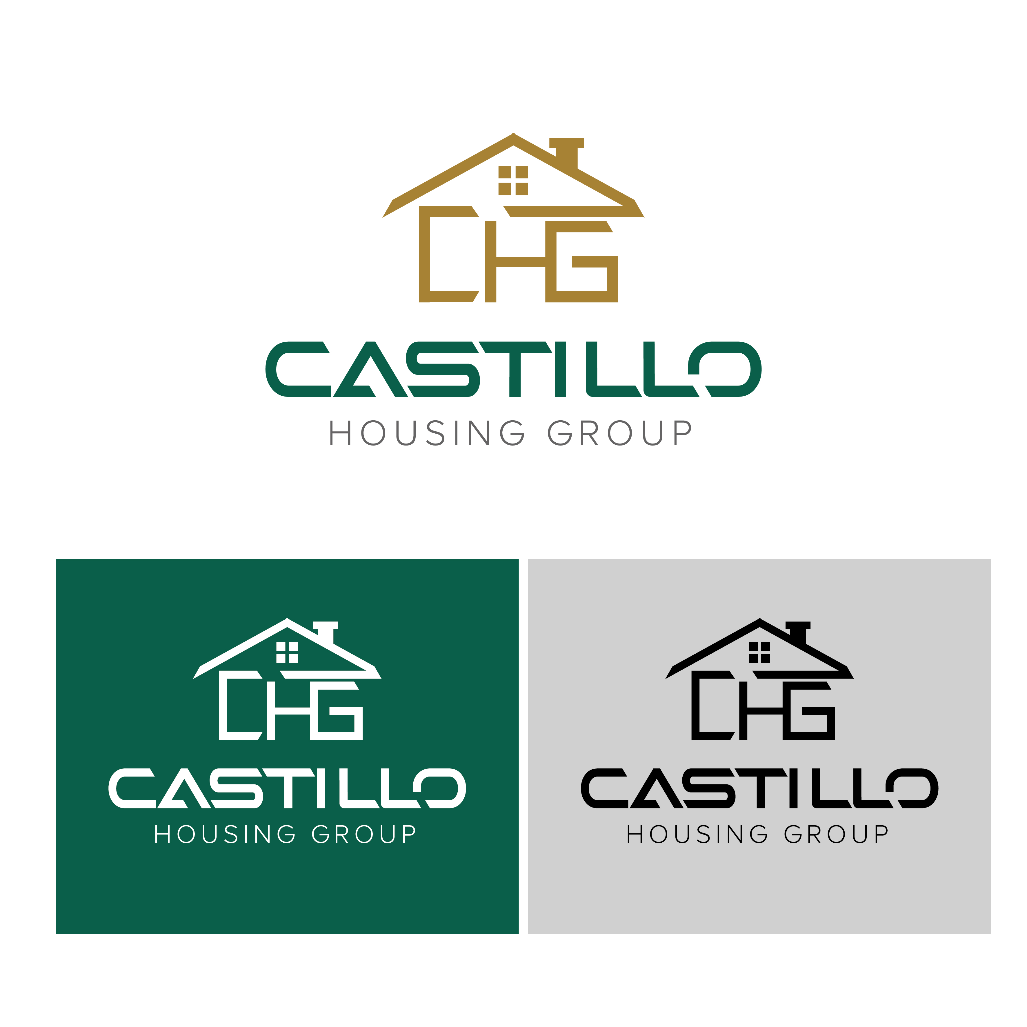 Logo Design by Jomon 2 for Castillo Housing Group, LLC  | Design #26068424