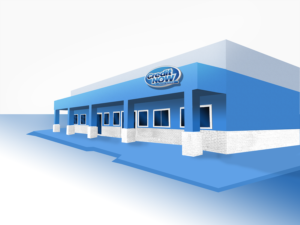 Commercial business building render for color option | Graphic Design by MNM