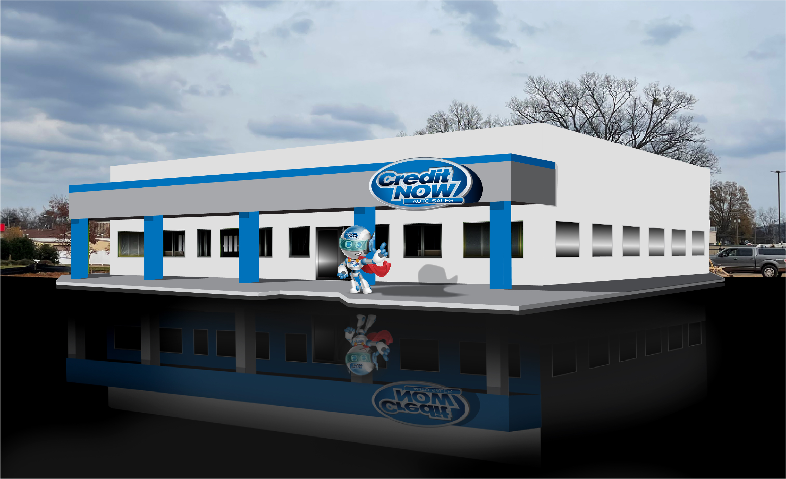 Graphic Design by ASA ArchIn for Credit Now Auto Sales  | Design #26070340